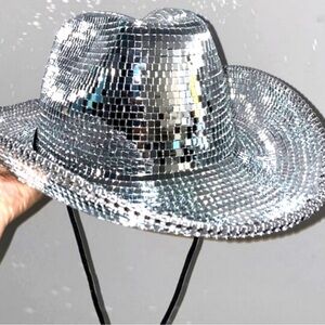 Disco Ball Cowboy Hat